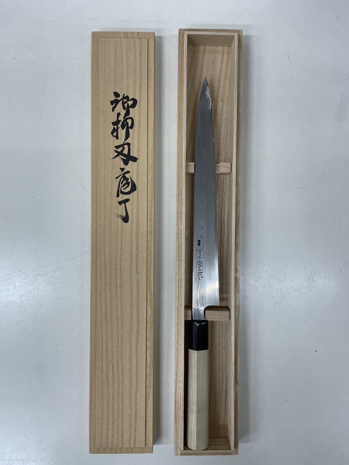 重房 柳刃包丁全長約37cm - 調理器具